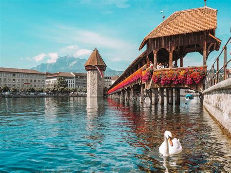 the chapel bridge in lucerne